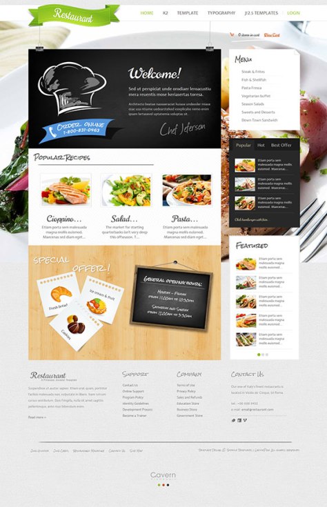 restaurant-food-joomla-template